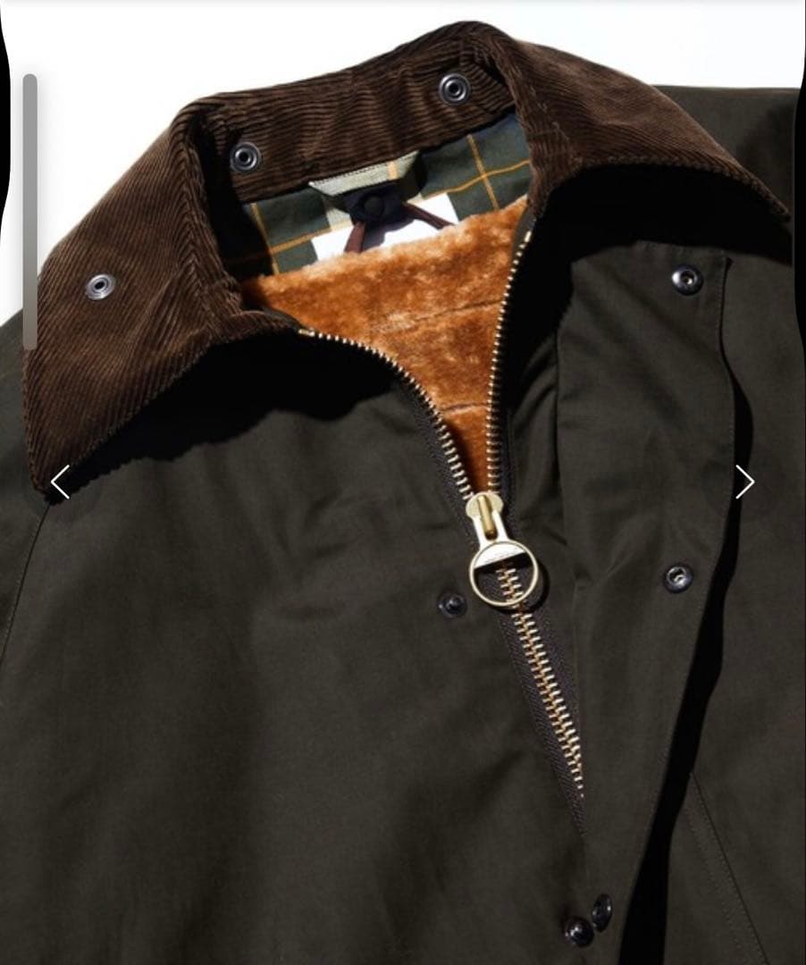 Barbour×Firsthand/バブアー別注　BURGHLEY ライナー有り
