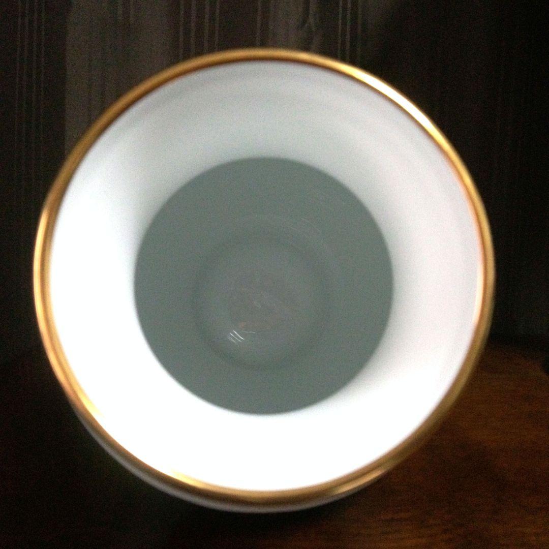 【 美品 】大倉陶園 花瓶 マグノリア 木蓮