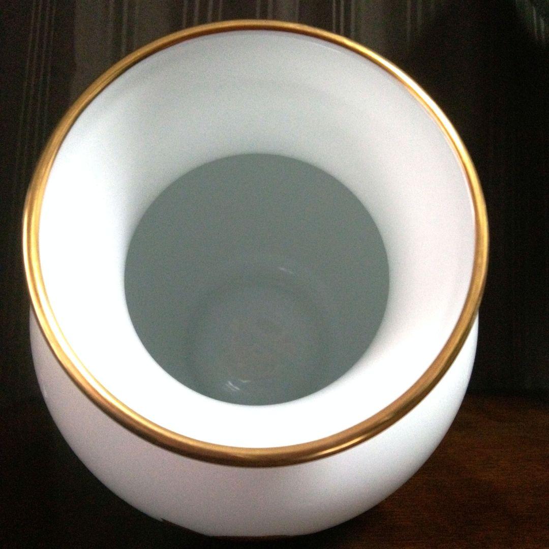 【 美品 】大倉陶園 花瓶 マグノリア 木蓮
