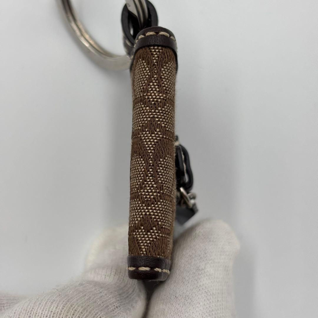 COACH キーホルダー　バッグチャーム　手帳型　フォトフレーム　キーリング