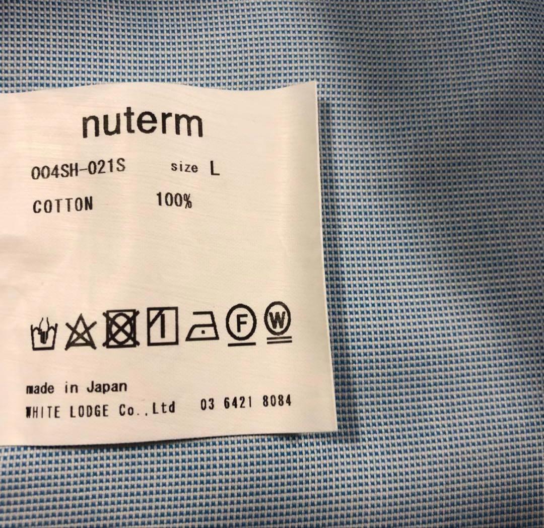 試着のみ✨ nuterm China Shirts チャイナシャツ ニューターム