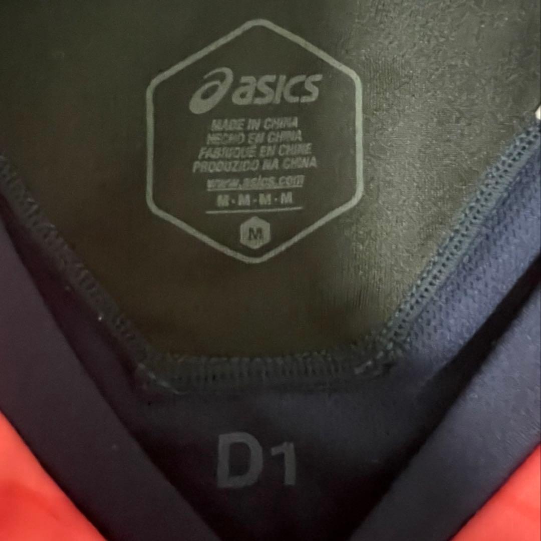 asics 日本代表 バレーボール ナショナルチームモデル M 国旗ワッペン