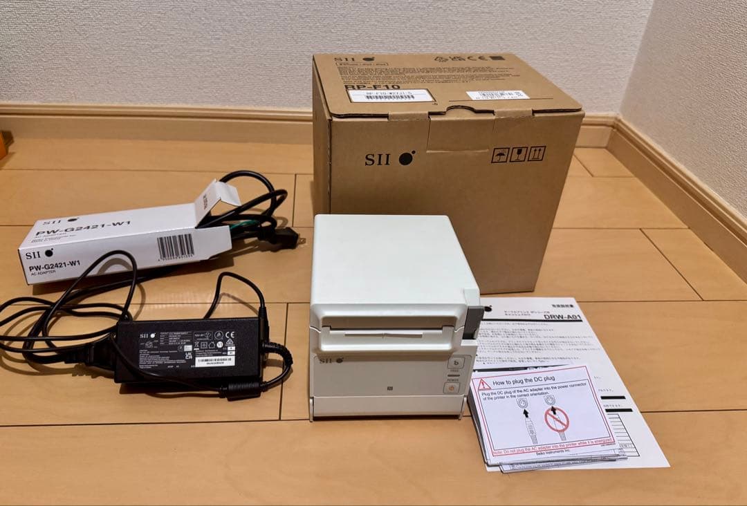 SII セイコー サーマルプリンター・ドロアー・ICカードリーダーエアレジ 3点