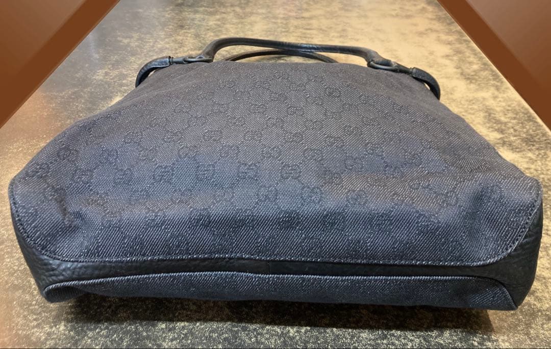 タ*マ様 GUCCI GG柄 ブラック トートバッグ ハンドバッグ キャンバス