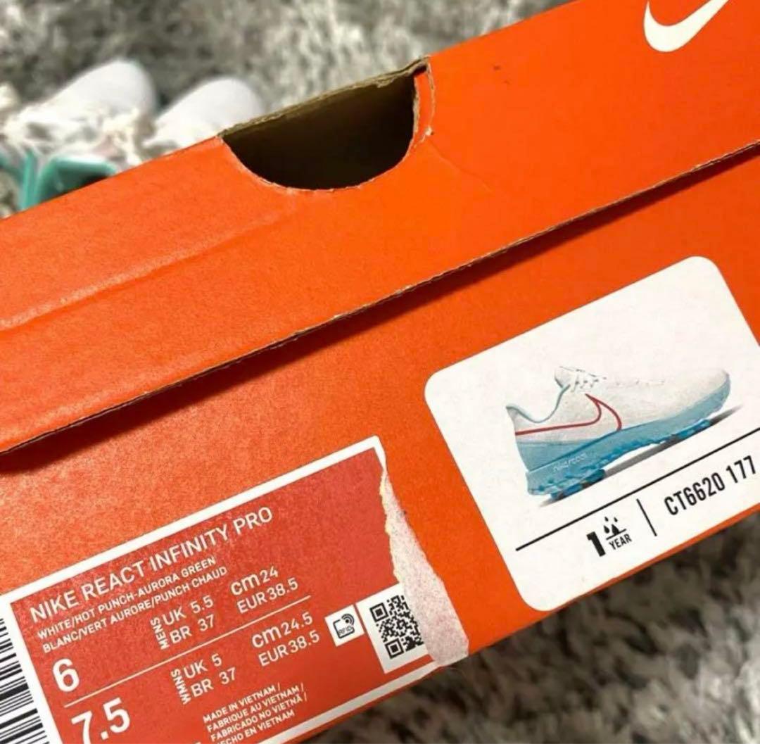NIKE ナイキ　ゴルフシューズ　レディース　女性　24センチ　新品　レア商品