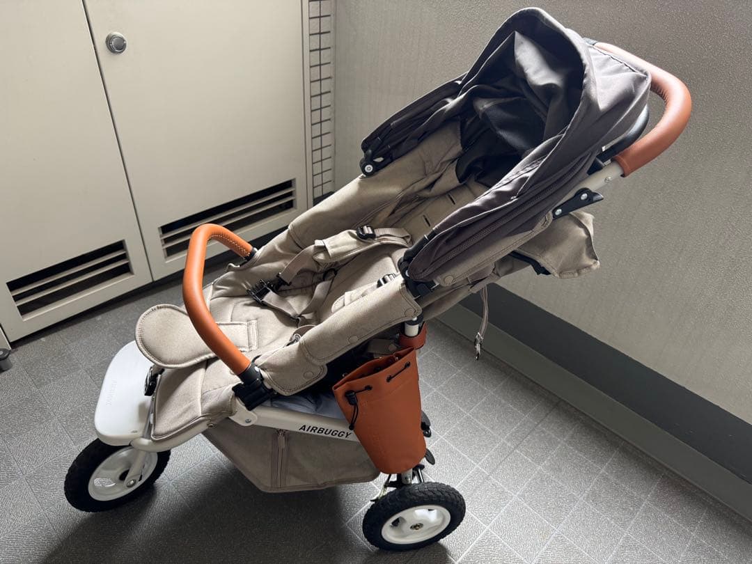 【美品】AirBuggy エアバギー　ココ プレミア フロムバース ストーン