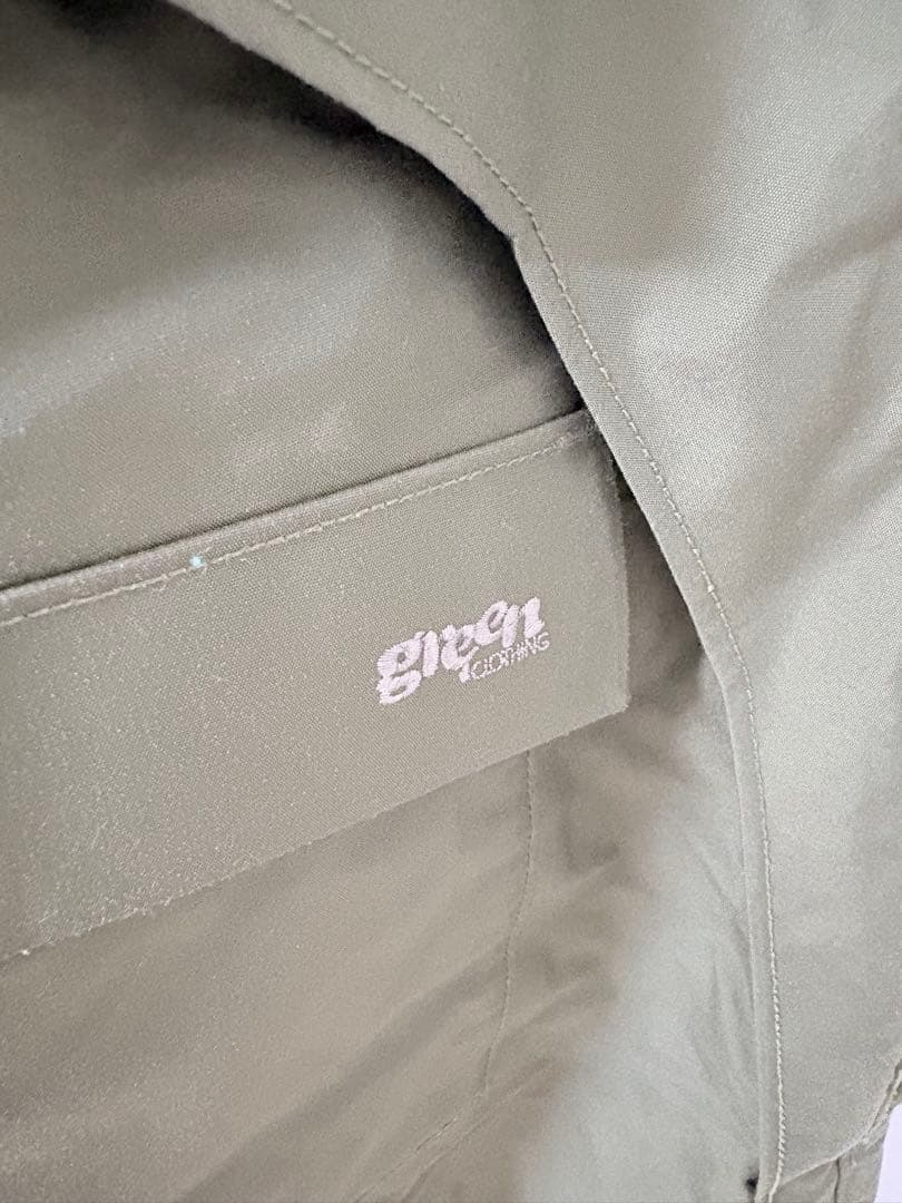 green clothing　グリーンクロージング　ビブパンツ　M