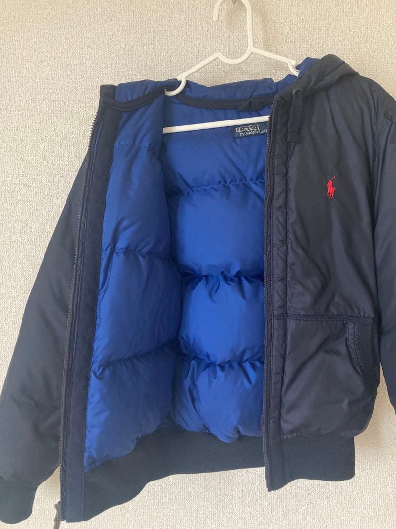【値下げ】Polo by Ralph Lauren ネイビー ダウンジャケットS