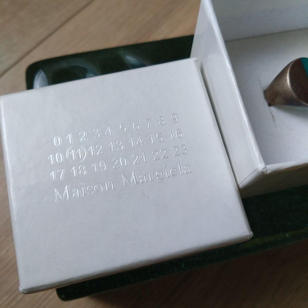 Maison Margiela ツートーン オーバル シグネットリング