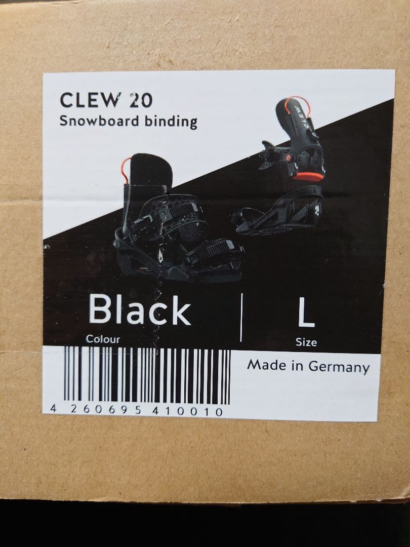 CLEW バインディング 21-22年　 スノーボード ビンディング　Lサイズ