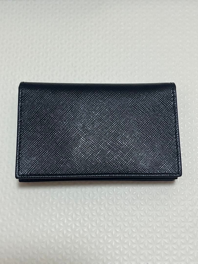 【新品・超美品】PRADA ブラックレザー ケース、カードケース☆箱付き☆