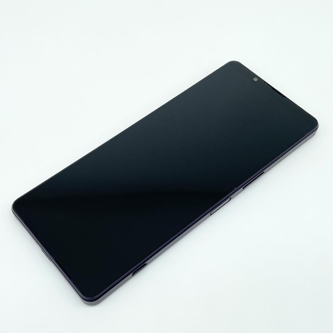 即配【美品】SIMフリー Xperia 1 IV 512GB パープル 電池良好