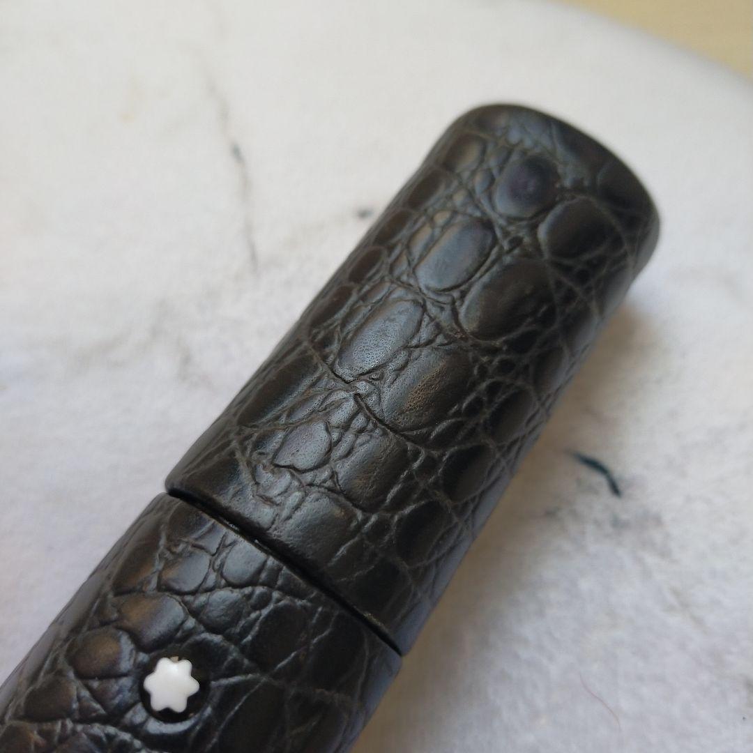 MONTBLANC モンブラン ペンケース フローレンス クロコダイル　ブラック