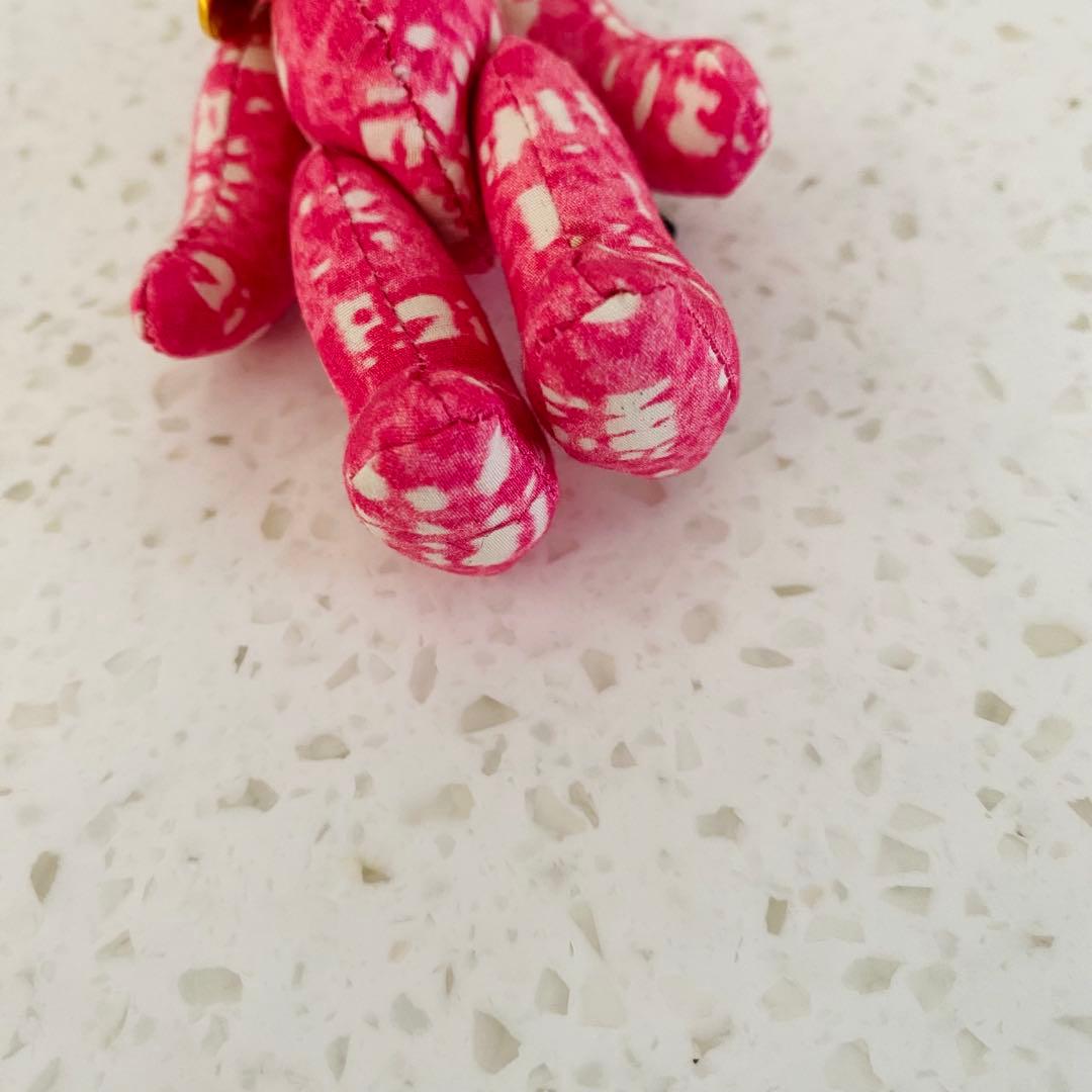 プラダ　テディベアキーチャーム　キーホルダー