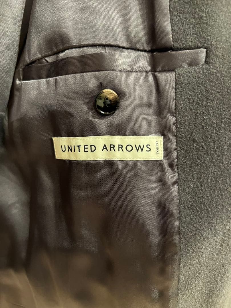 UNITED ARROWS モッサ バルカラー ハーフコート