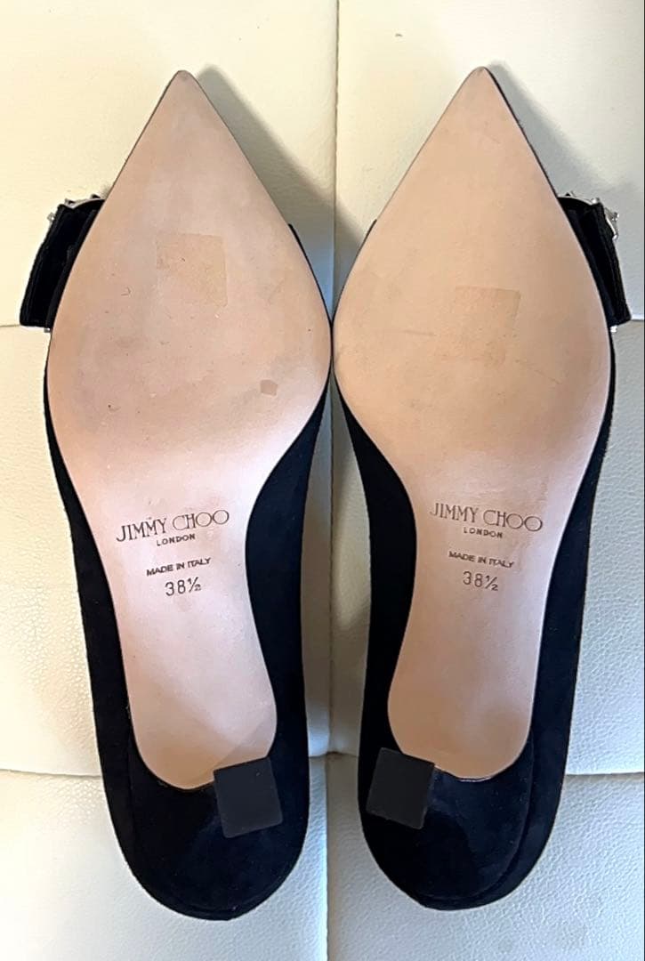 新品★JIMMYCHOO ブラック　パンプス 38 1/2
