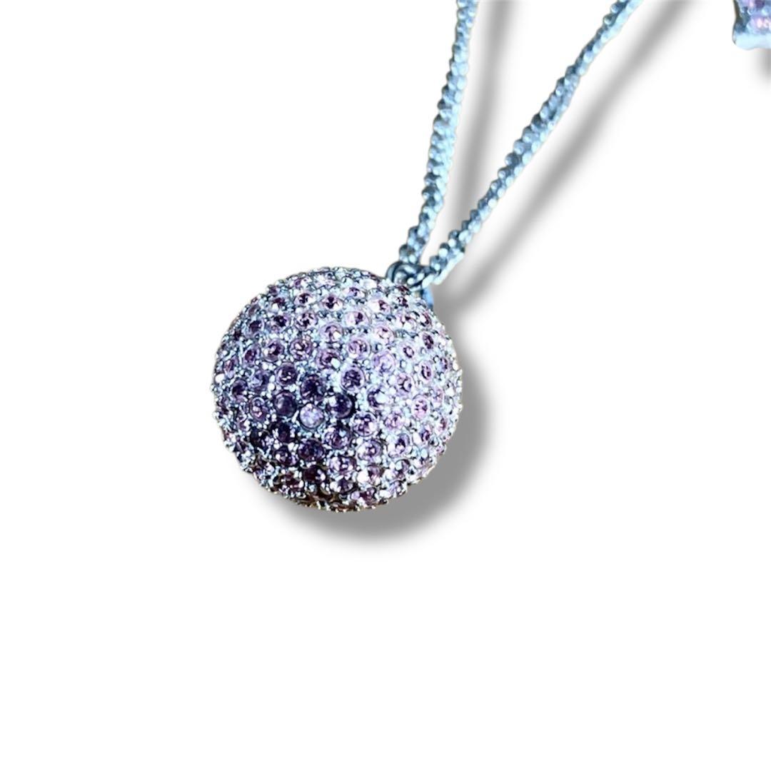 美品　ChristianDior ディオール　シルバー　キーホルダー　ストーン