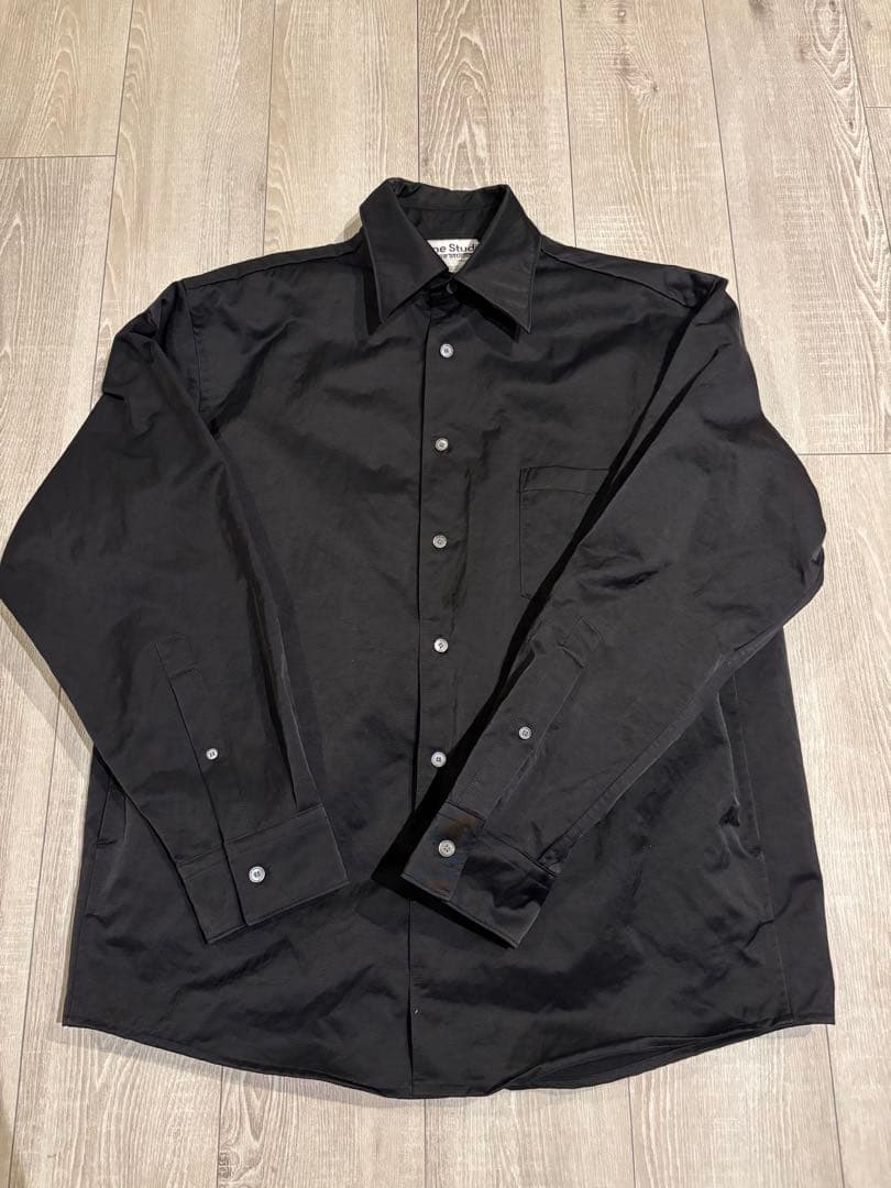 Acne Studios ナイロンシャツ ブラック