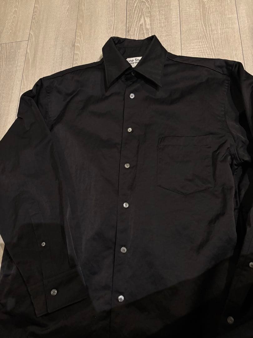 Acne Studios ナイロンシャツ ブラック