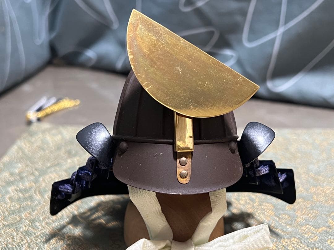 甲冑師 加藤一冑 八日月兜 伊達政宗 戦国武将 兜 置物