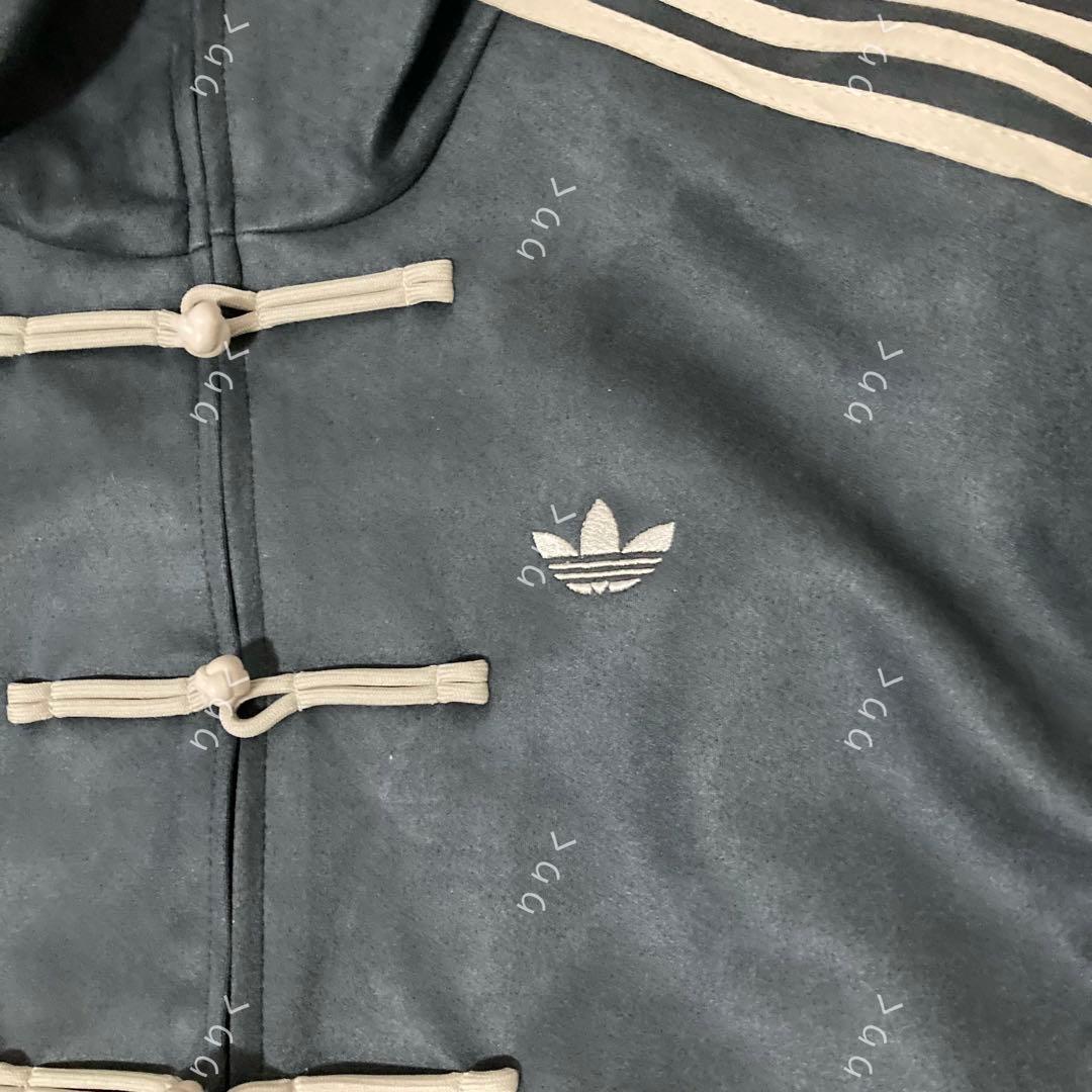 adidasアディダス 中国限定 蛇年トラックジャケットダーククレーMサイズ