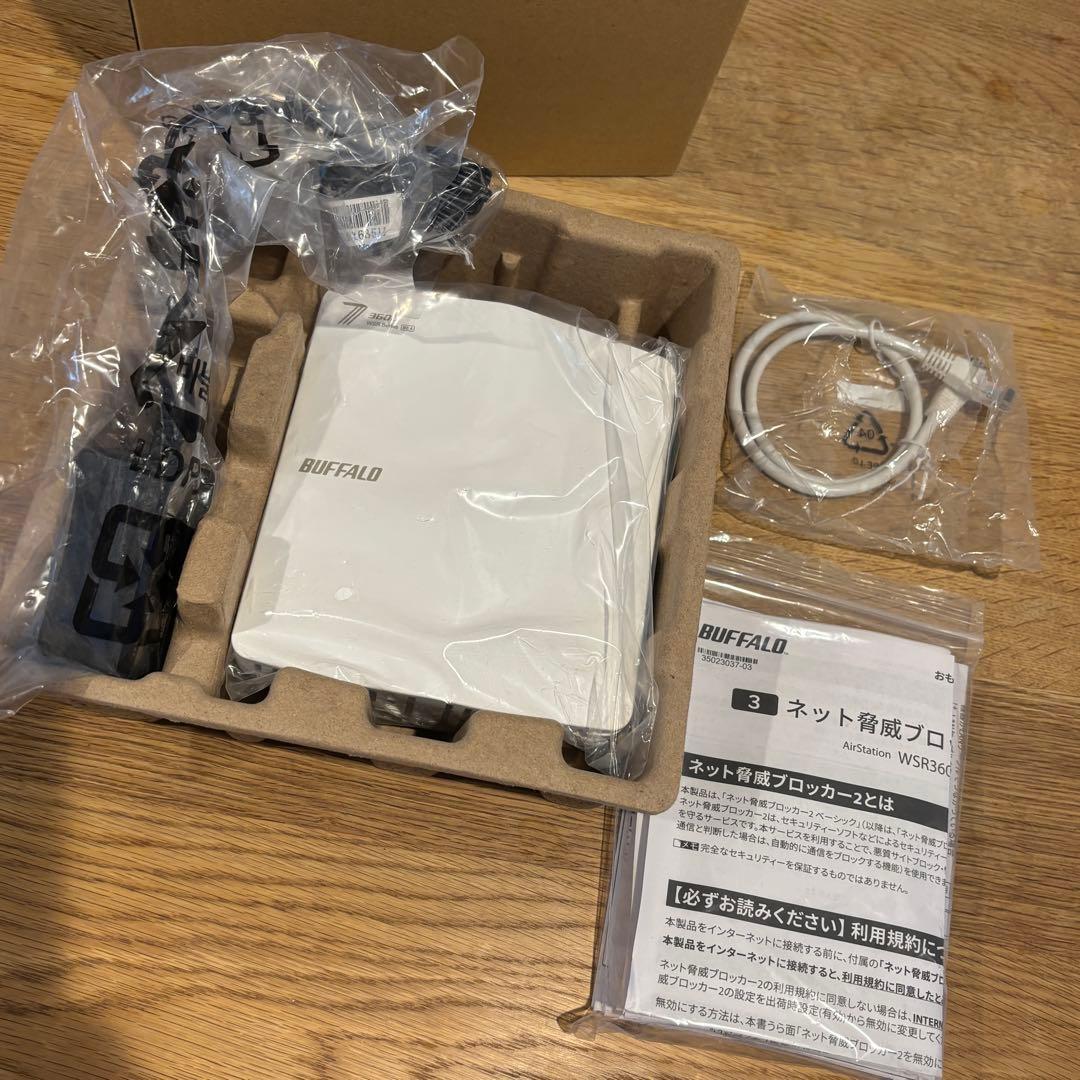 kuni様　　バッファロー　WiFiルーター　無線LAN WSR3600BE4P