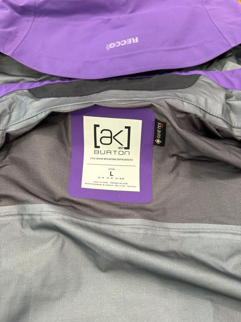 AK457 Burton 上下セット+インナーダウン 3点セット