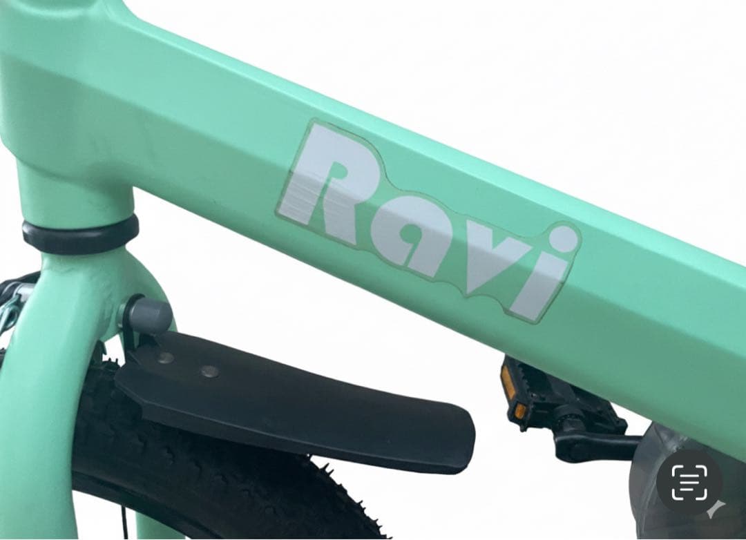 Ravi 16インチ 自転車 幼児用 キッズ 子ども用 ミント色