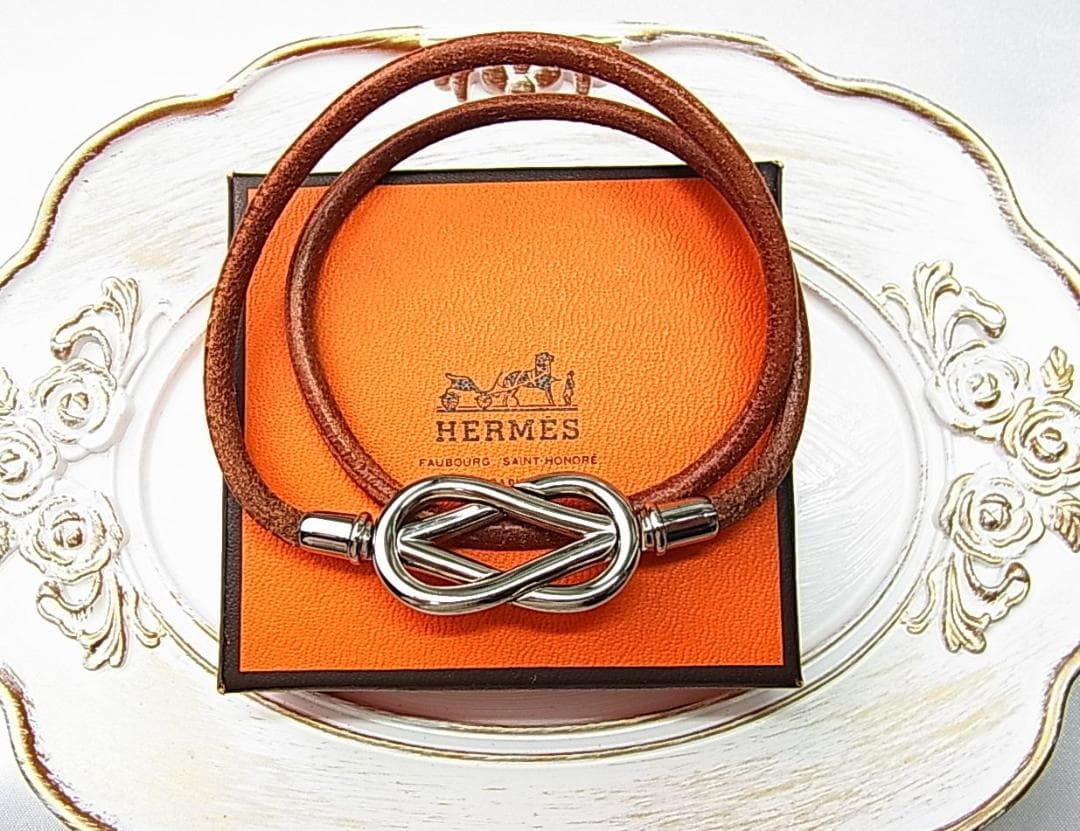 正規美品 HERMES エルメス アタメ チョーカー＆ブレスレット