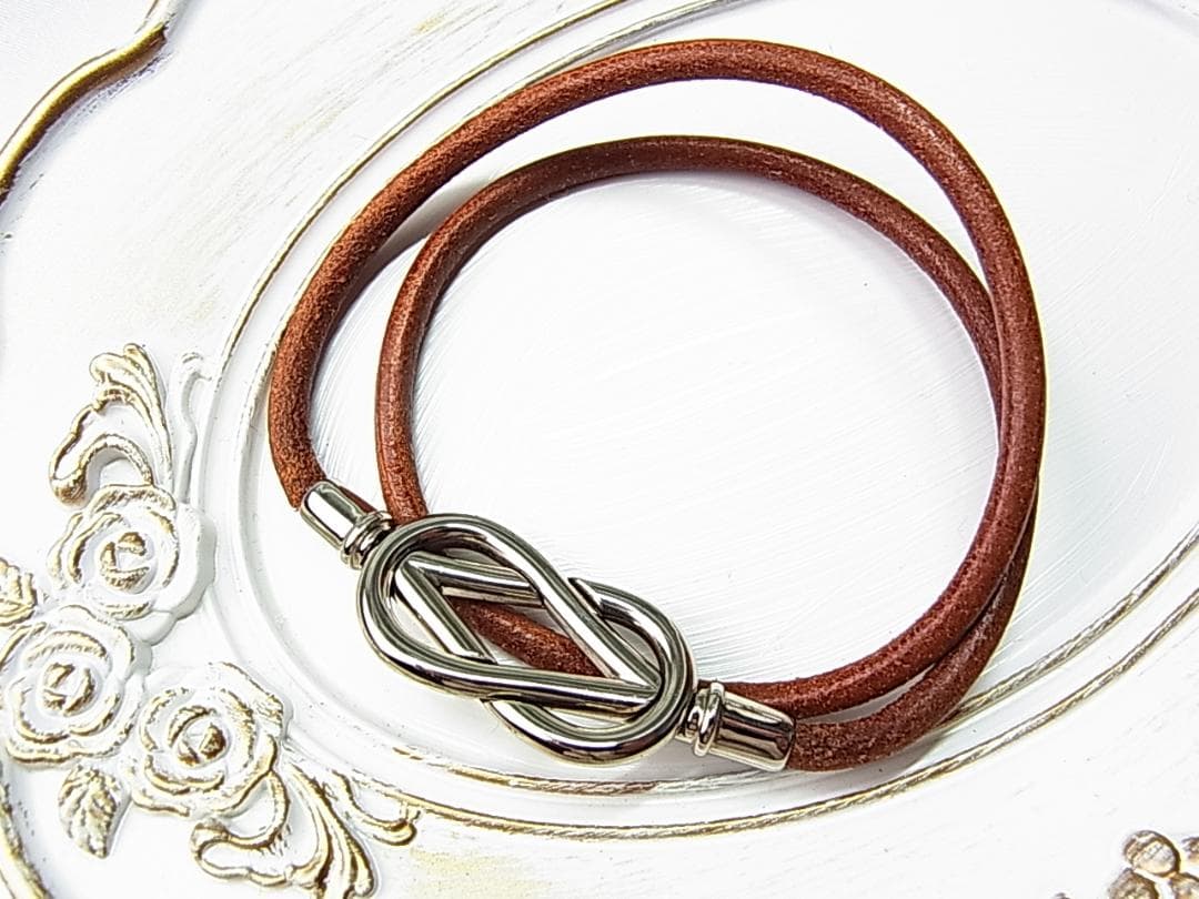 正規美品 HERMES エルメス アタメ チョーカー＆ブレスレット
