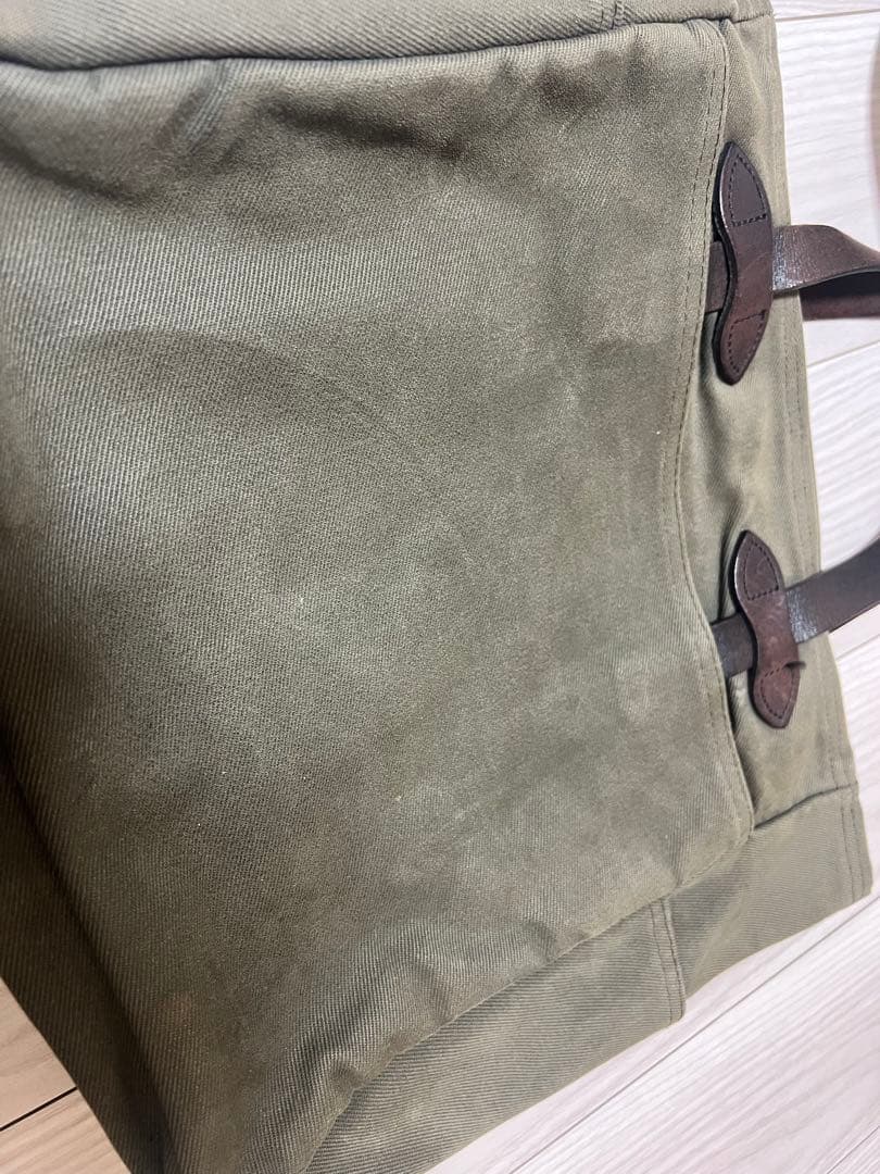 FILSON オッターグリーン オープントートバッグ