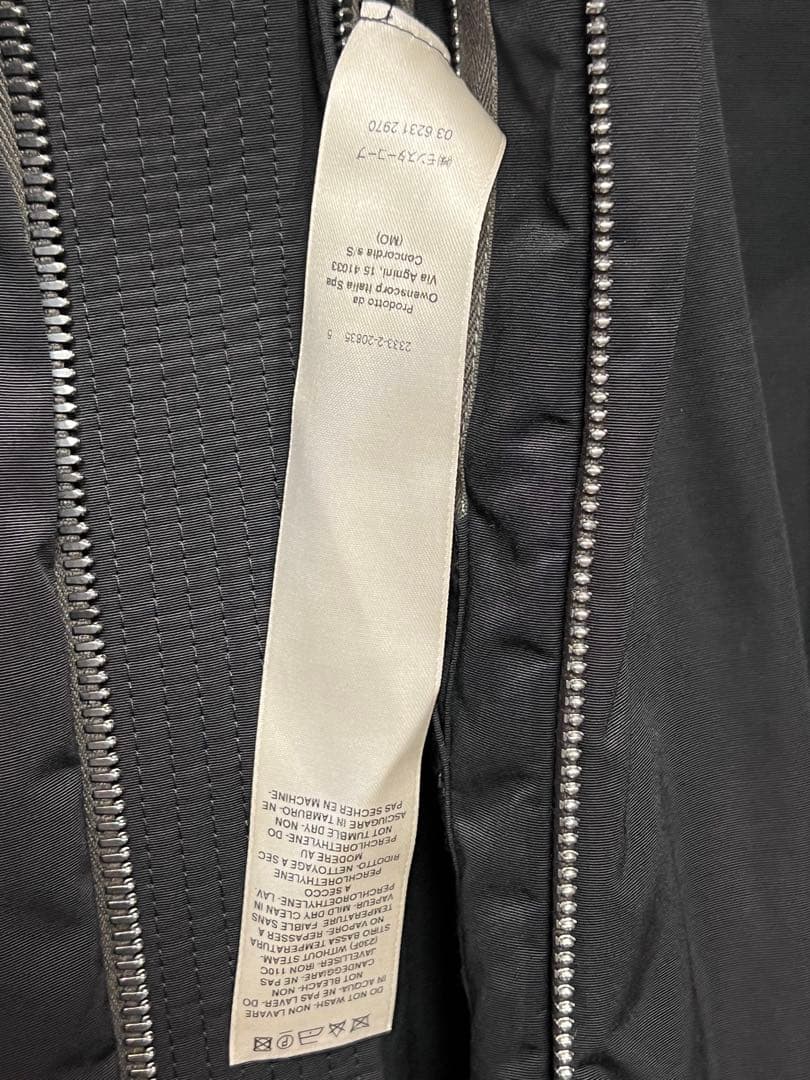 RICKOWENS 22FW STROBE RUNWAY ボンバージャケット