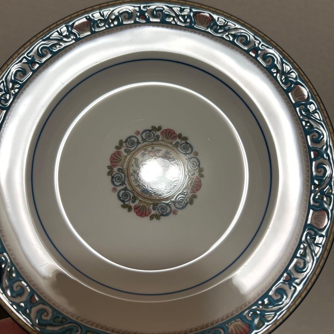 ウェッジウッド　ラニーミード　ターコイズ　デザートプレート　15.5cm