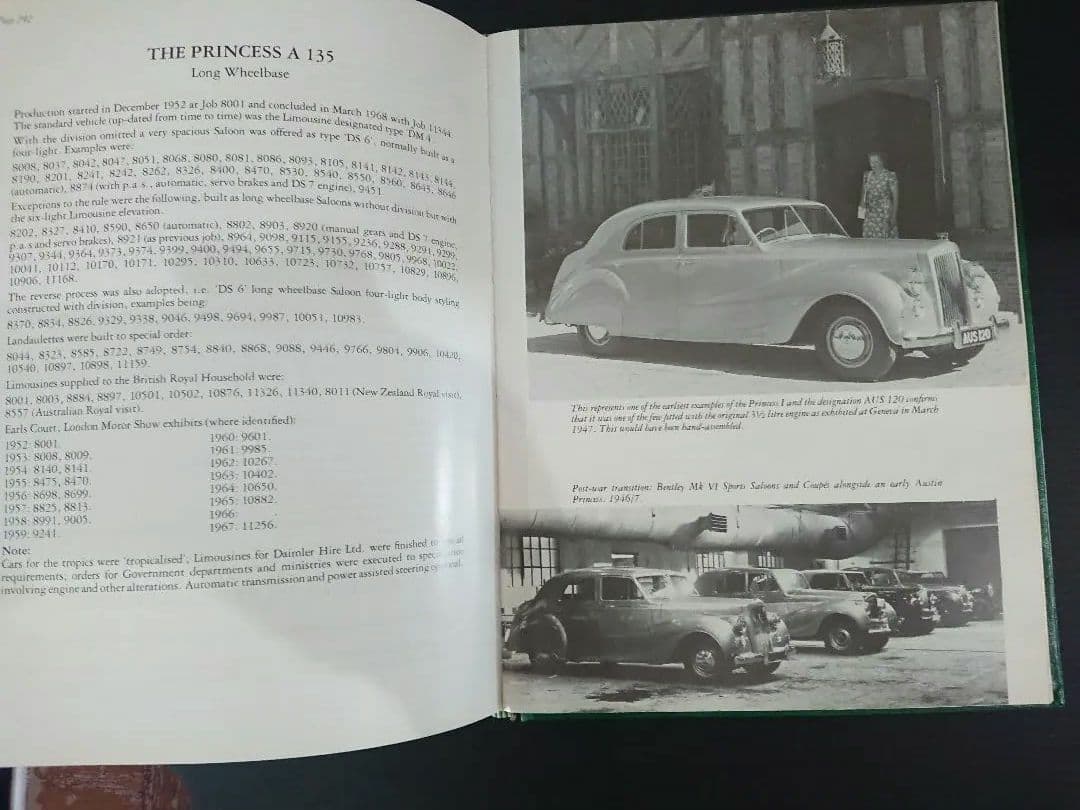 バンデンプラ洋書 vanden plas coachbuilders