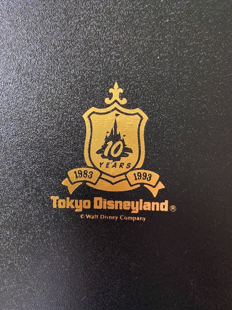 限定*美品* 東京ディズニーランド10周年記念装飾用プレート1993年