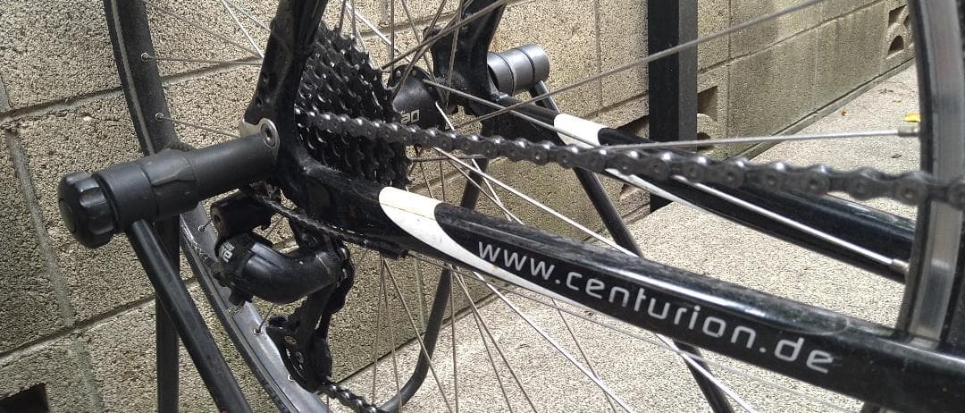 ドイツ　CENTURION CROSS LINE 赤黒　室内保管　DEORE