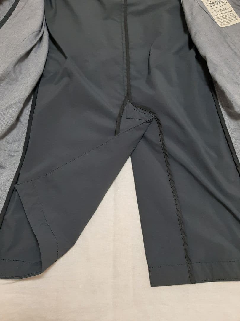 HERNO ヘルノ レインコレクション シングルトレンチ レインコート 42