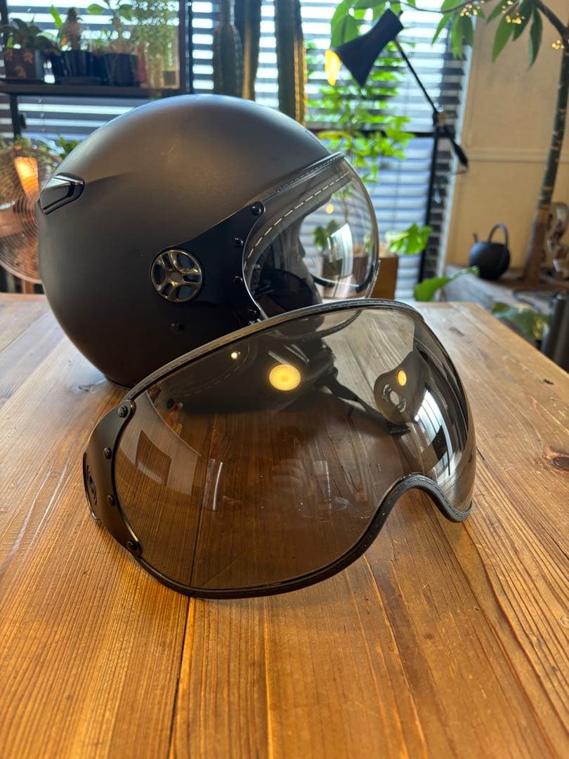 silex BARKIN シレックス　バーキン　ジェットヘルメットマットブラック