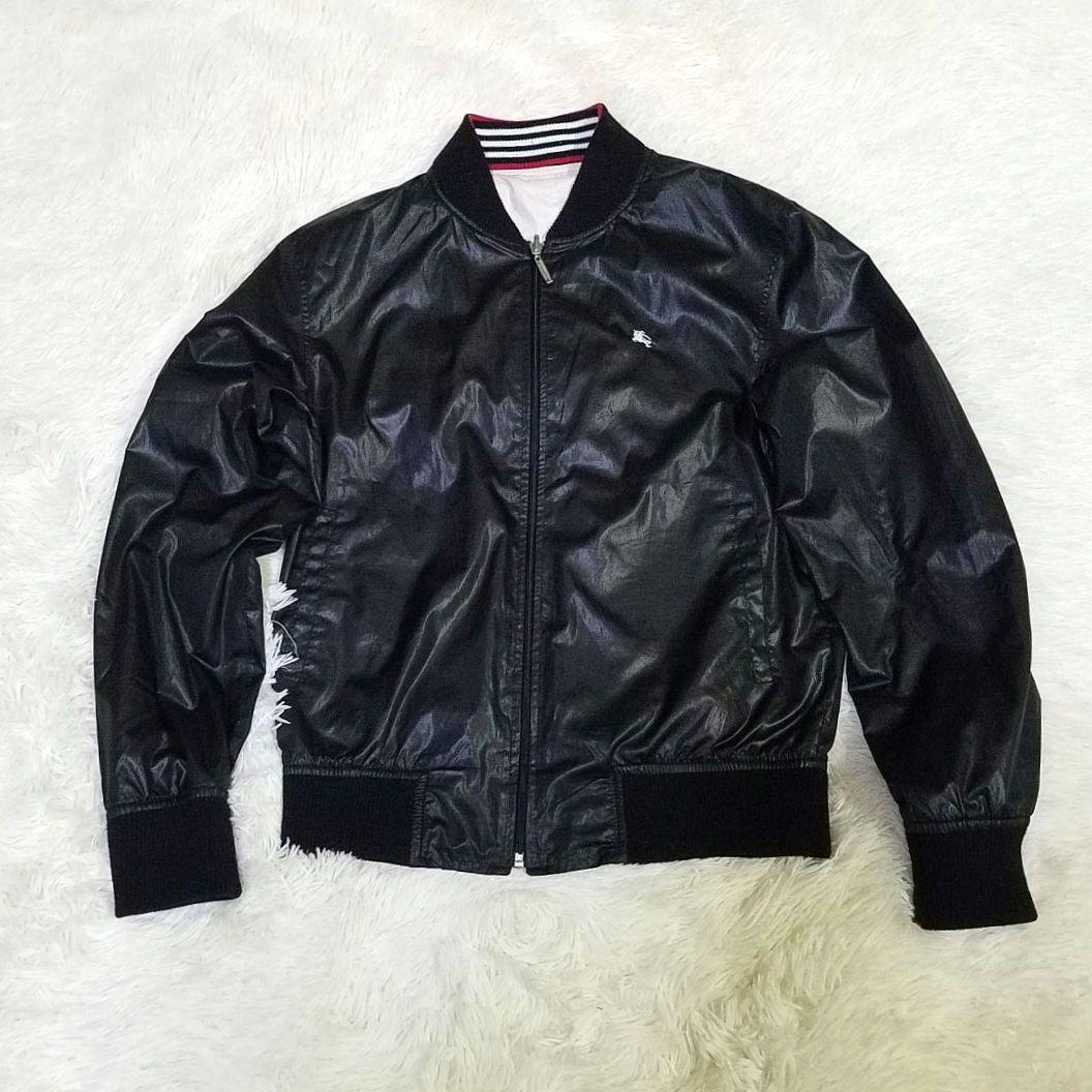 【極美品】バーバリーブラックレーベル ブルゾン リバーシブル ホースロゴ 2