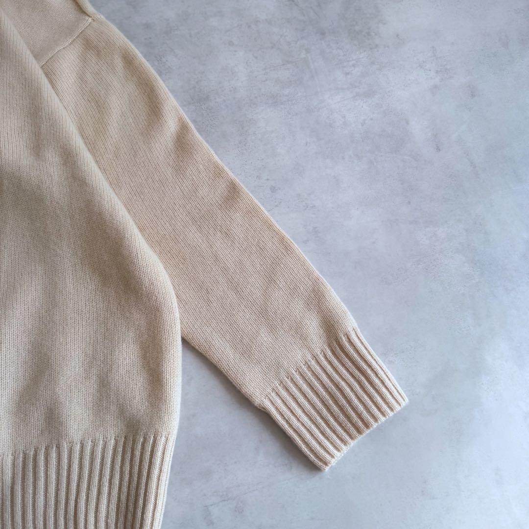 美品▲定価3.5万GALERIE VIE▲カシミヤ100% ニット プルオーバー