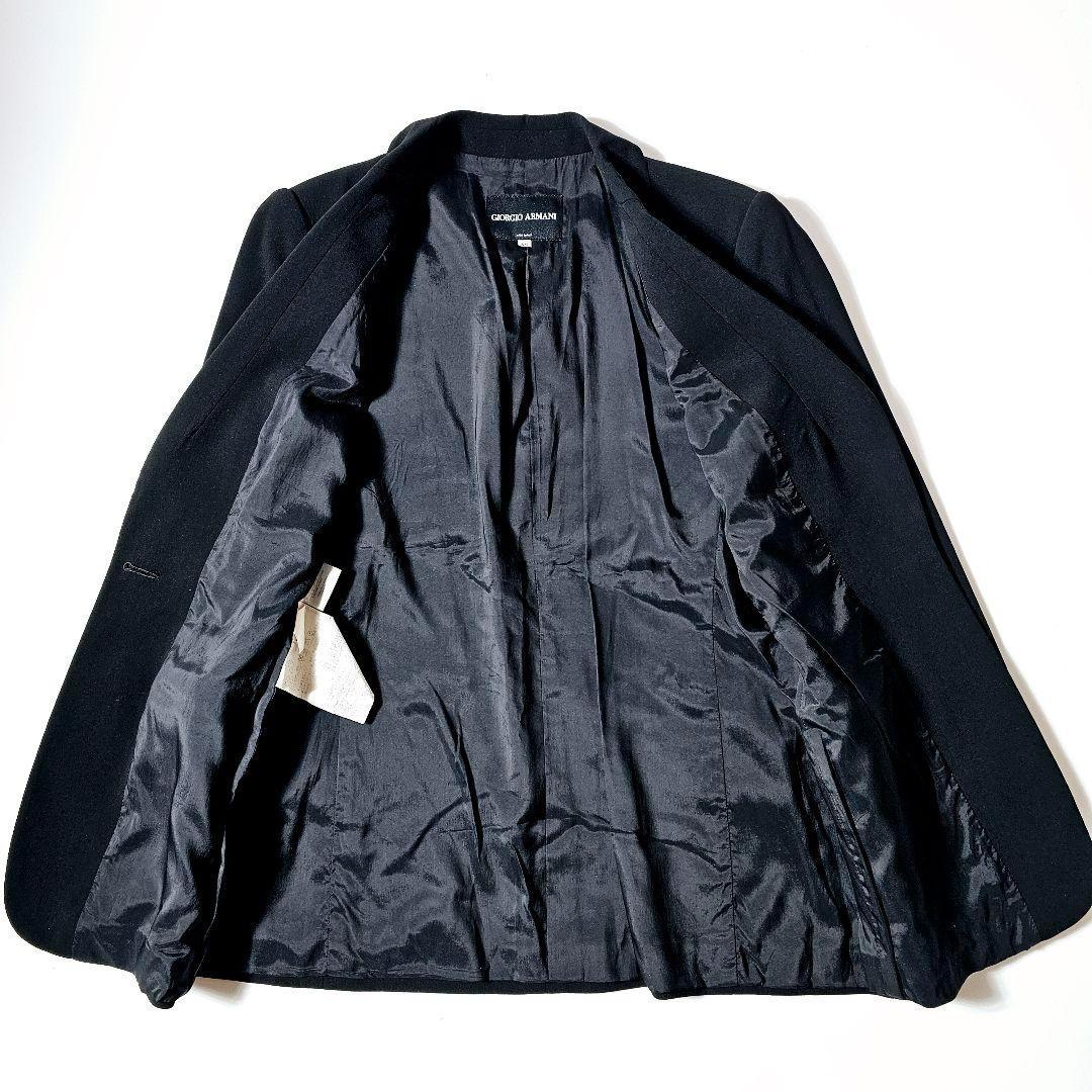 【極美品】ジョルジオアルマーニ　スーツ　セットアップ　シングル　無地