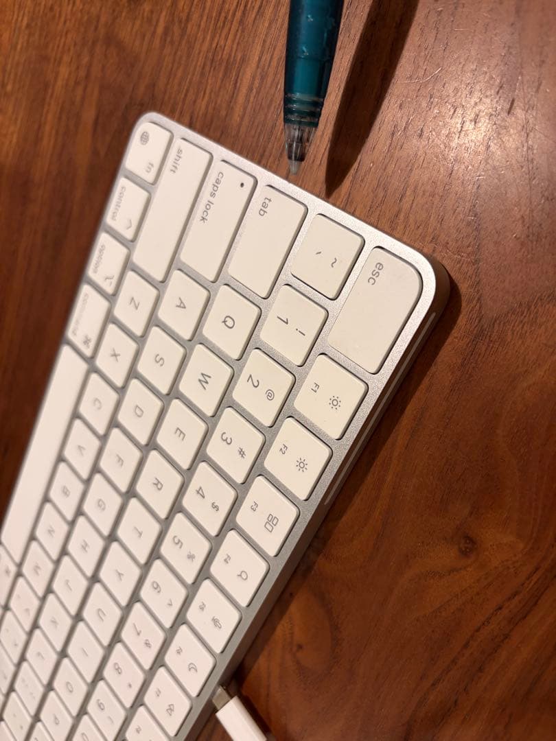【トキ】ホワイト USB-C スリムキーボード 本体