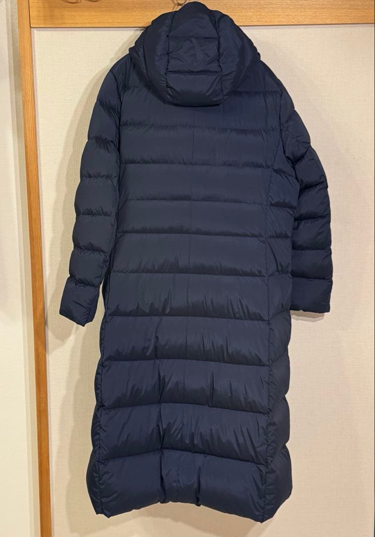 新品タグ付 ユニクロ ウルトラライトダウン ロングコート ネイビー 3XL