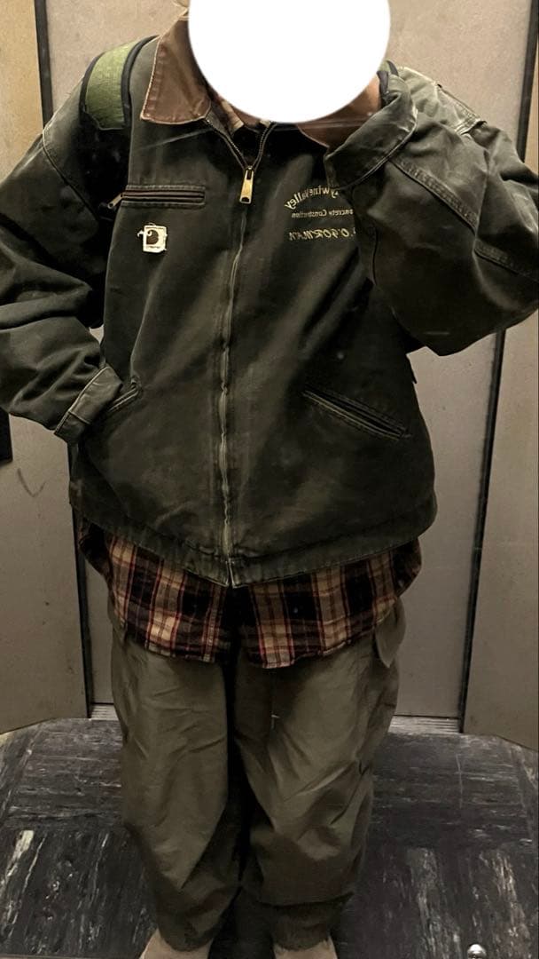 だ*だ様 Carhartt デトロイトジャケット モスグリーン J97 MOS