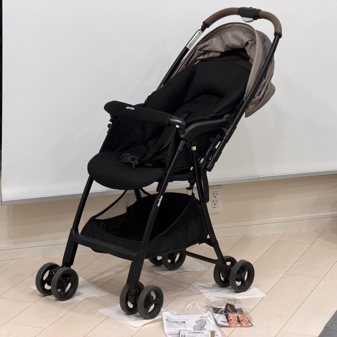 Aprica アップリカ カルーンエアー メッシュ AC ベージュ おまけ付き