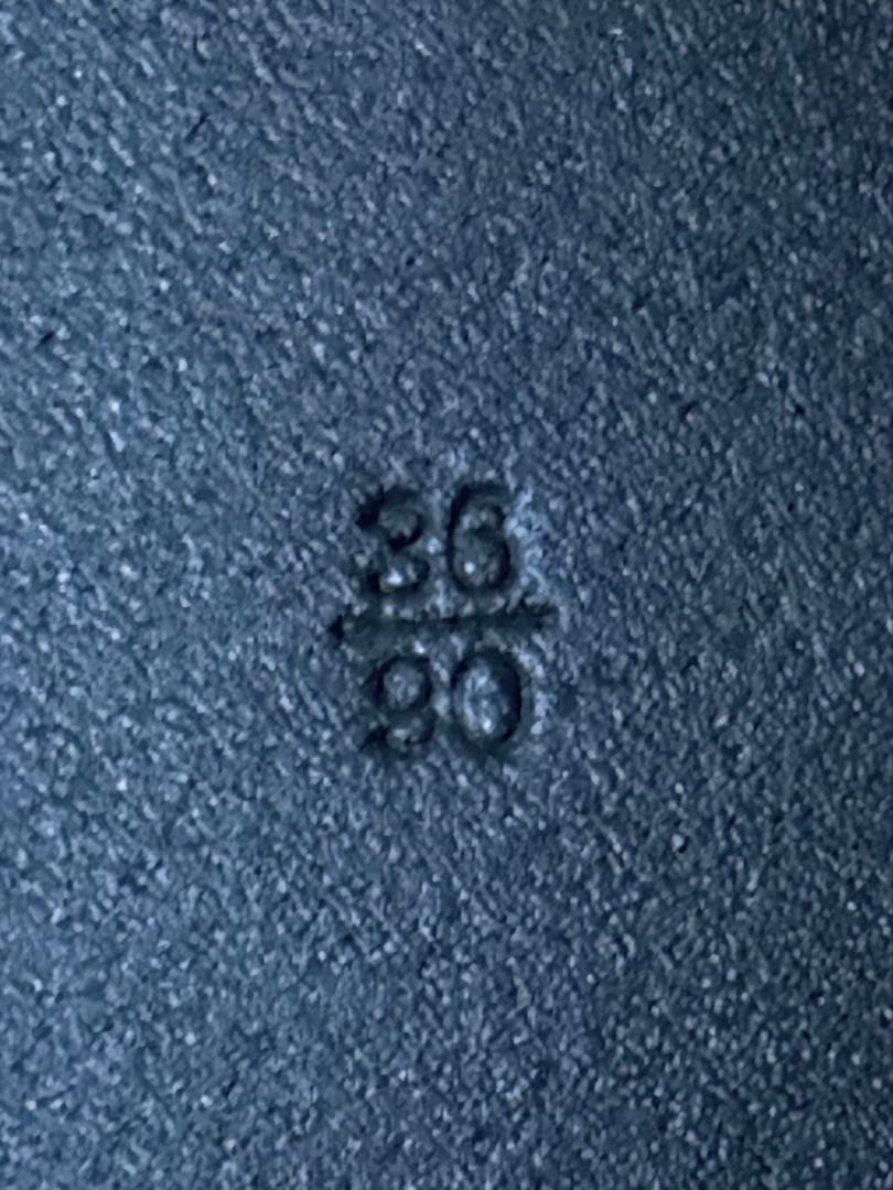 カカ　POLO RALPH LAUREN 黒 レザー ベルト 86