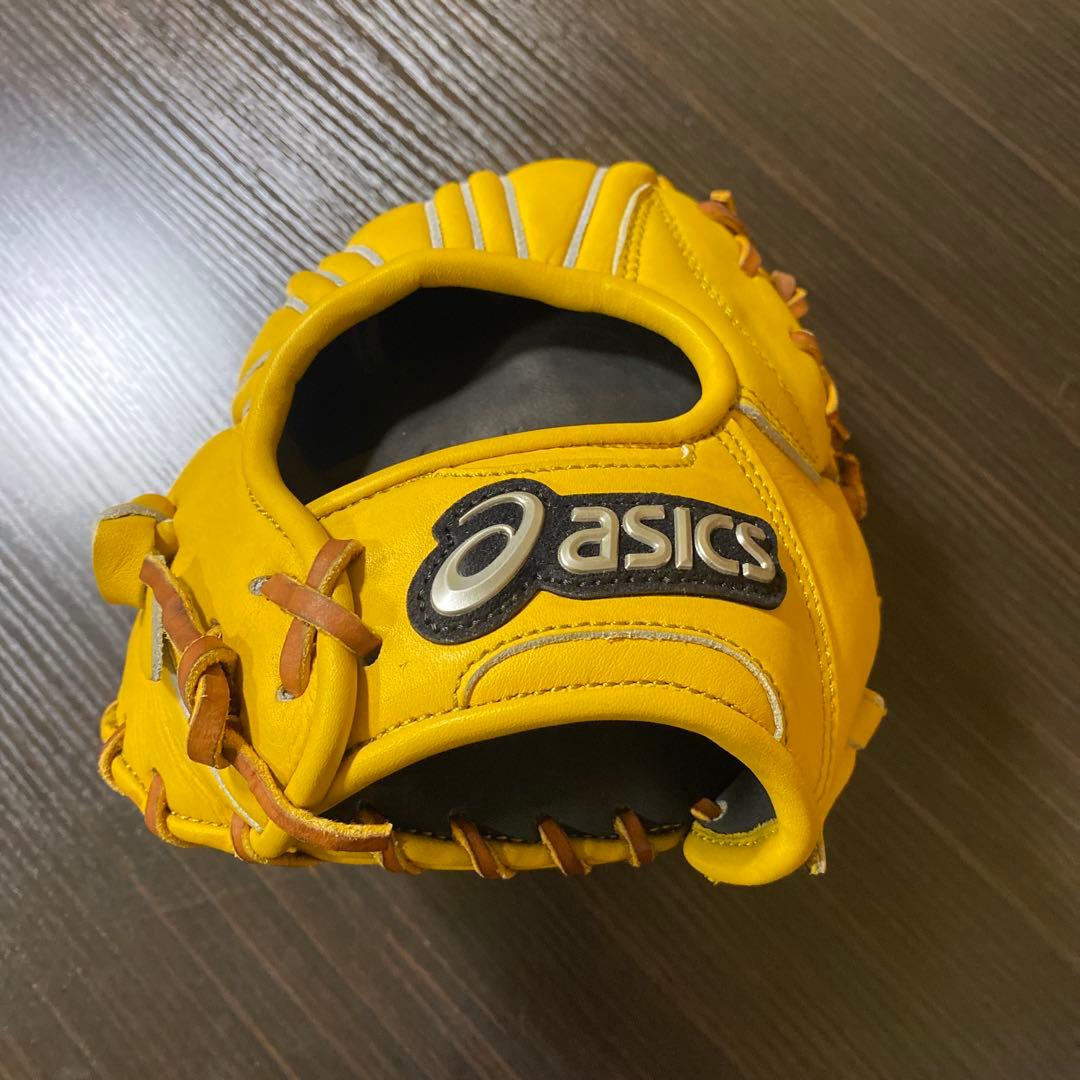 アシックス ASICS 内野手グラブ　湯もみ型付け済　軟式　BGR4KK