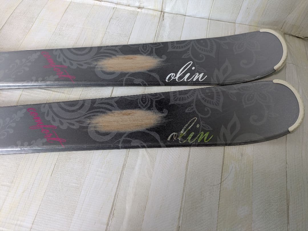 olin スキー板 SALOMON ストック セット