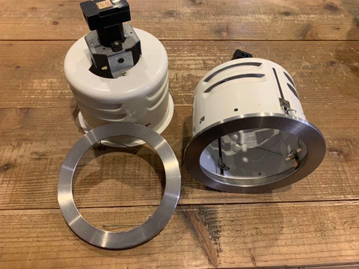 ナショナル　白熱灯照明器具　6台セット　埋込タイプ　中古品　松下電工