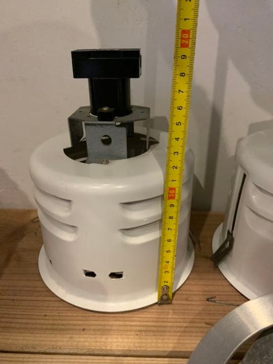 ナショナル　白熱灯照明器具　6台セット　埋込タイプ　中古品　松下電工